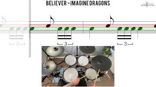 Download lagu How to Play 🥁   Believer   Imagine Dragons mp3 Download lagu How to Play 🥁   Believer   Imagine Dragons mp3