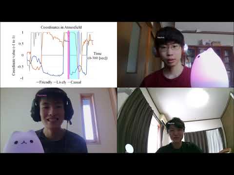 ホームエレクトロニクス開発学科 Smile Work: Casual Sharing of Co-creative Atmosphere for Telework and Remote Learning