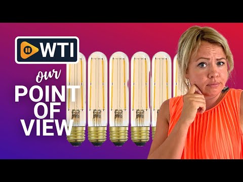 Dimmable T10 Vintage Edison Tubular Light Bulb - WTI product video review