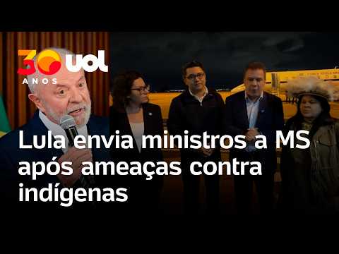 Lula determina envio de comitiva ministerial a Mato Grosso do Sul após ameaças contra indígenas
