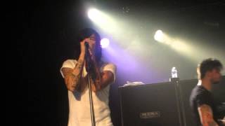 Memphis May Fire Miles Away ft  Kellin Quinn live Feel This Tour 2013