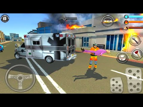 Police Emergency Fire Truck Driving Simulator 2021 | Firefighter Game – Android Gameplay