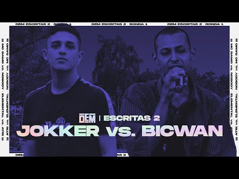 JOKKER vs. BICWAN: Primera Ronda - #cyberDEM Escritas II 2020