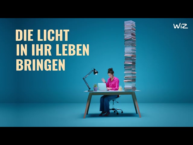 Video teaser for Wir stellen vor: WiZ, das einfache Smart Lighting System