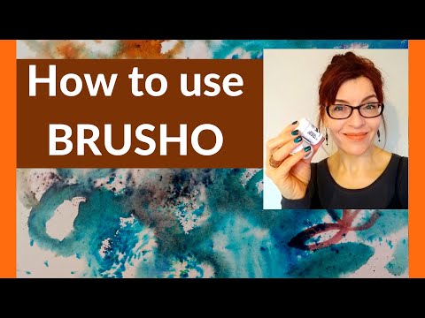 Watercolor Tips and Techniques (How to Use Brusho)