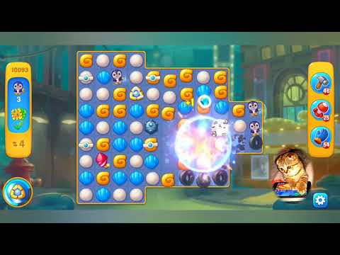 Fishdom 2022, no Boosters,  10093  level  -  прохождение без бустеров,  10093  уровень.