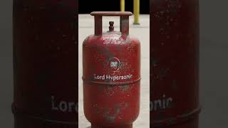 Gun Bullet Vs LGP Gas Cylinder #shorts