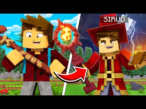 I BECAME A MASTER WIZARD In MINECRAFT!