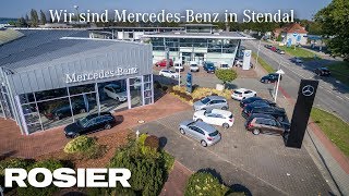 Herzlich willkommen in der Autostadt ROSIER in Stendal. In diesem Video werfen wir einen Blick auf unser Mercedes-Benz Zentrum.