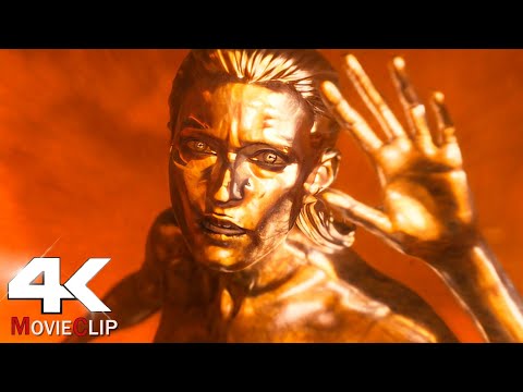 Fantastic Four Vs Silver Surfer - Fight Scene | The Fantastic Four: First Steps (2025) Movie CLIP 4K