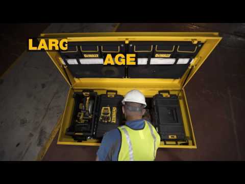 DeWalt ToughBox job site storage chests