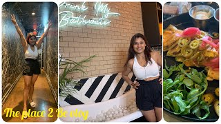 Instagrammable American Restaurant Food Review|The Place 2 Be Hartford|Hindi Vlog|#indianinusa