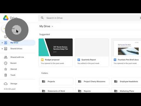 How to: Create a new folder in Google Drive