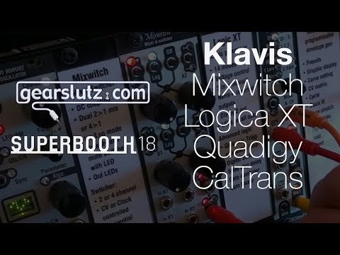 Klavis eurorack modules - Gearslutz @ Superbooth 2018