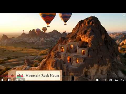 10 Luxury Homes Hidden In Nature | Incredible Houses Built Into Forests, Mountains & Cliffs asmr