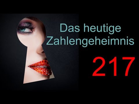 Zahlengeheimnis: 31.08.2019