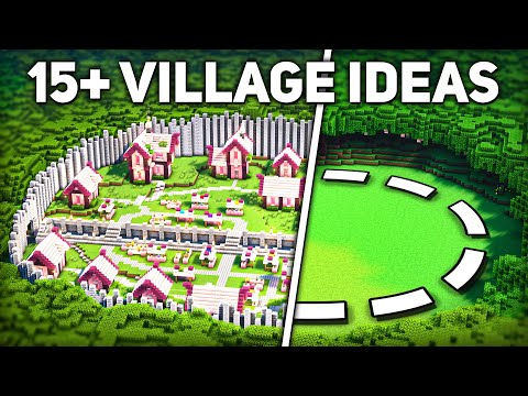 15+ Village Transformation Ideas for Survival Minecraft