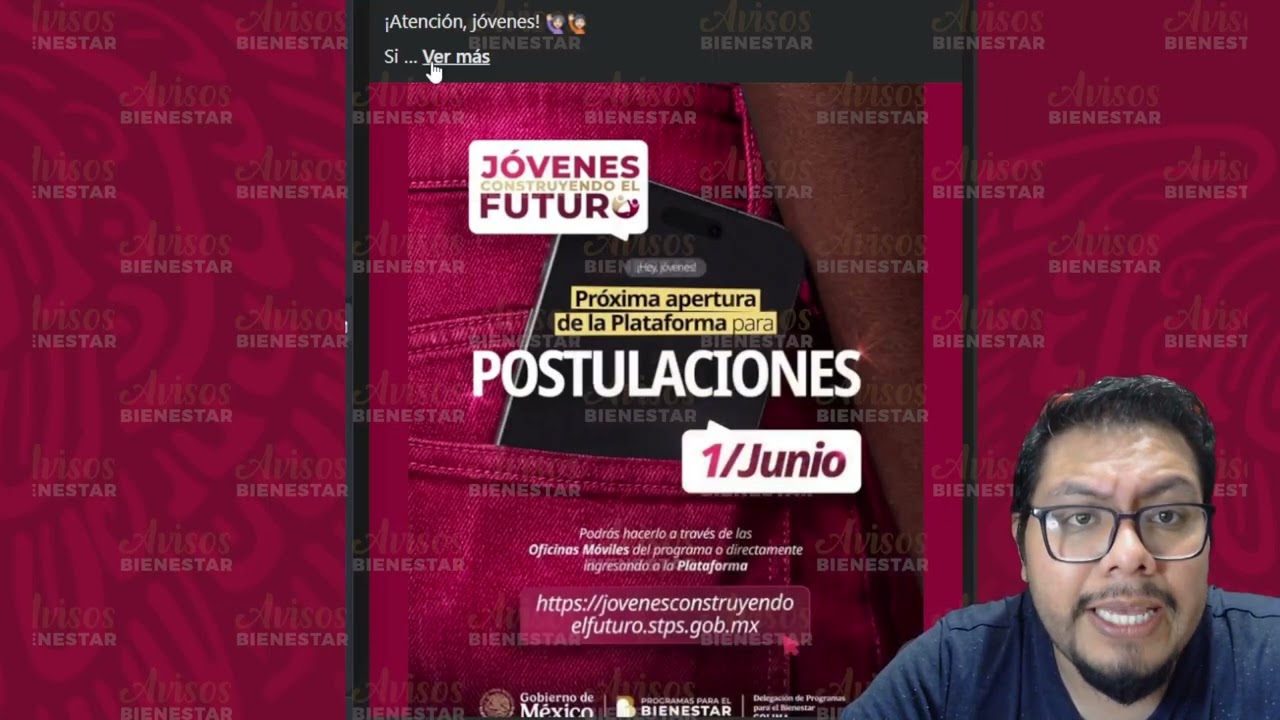 En junio abre el periodo de postulaciones a centros de trabajo de Jóvenes Construyendo el Futuro.