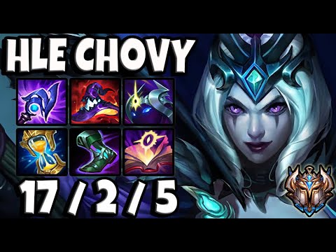 Leblanc vs Talon MID [ HLE Chovy ] Patch 11.17 Ranked Korea ✅