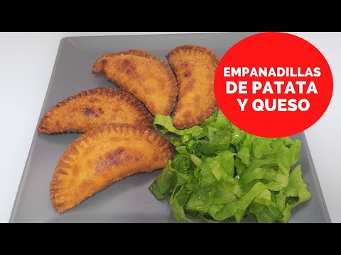 EMPANADILLAS DE PATATA Y QUESO 😋🧀