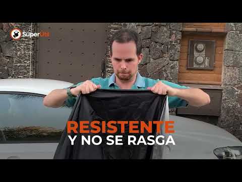 thumbnail video image 2 of Funda Cubierta Camioneta SUV XXL Súper Util Transpirable Negro, 2 of 11