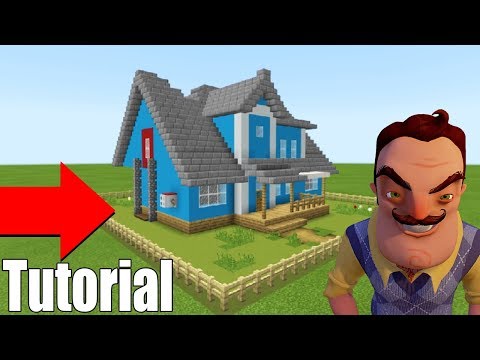 Ultimate Minecraft Hello Neighbour House Tutorial