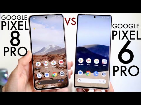 Google Pixel 8 Pro Vs Google Pixel 6 Pro! (Comparison) (Review)