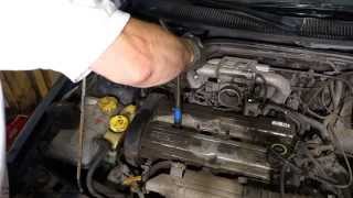 How to replace Ford Escort Zetec engine spark plugs
