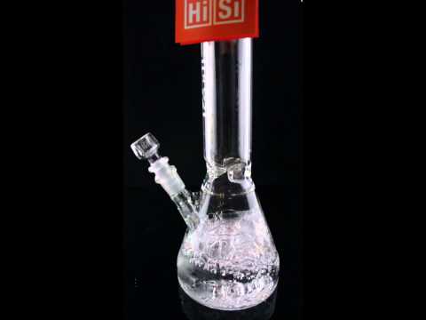 Hi Si Glass 15” Beaker Base Water Pipe