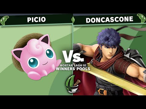 Mortar Saga VI - Picio (Jigglypuff) Vs DonCascone (Ike) - Winners Pools