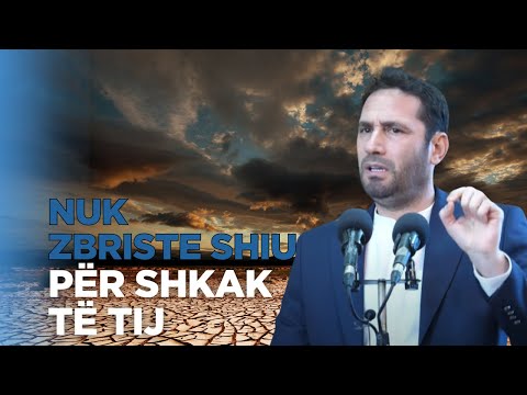 Per shkak te ketij njeriu Musait a.s dhe popullit te tij nuk ju vinte shiu