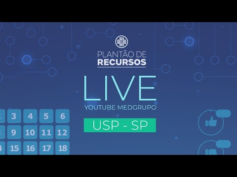 Plantão de Recursos - LIVE USP-SP