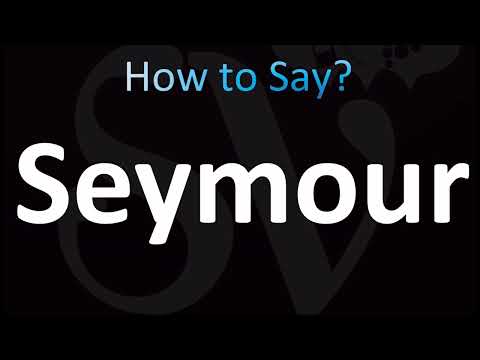 How to Pronounce Seymour (CORRECTLY!)