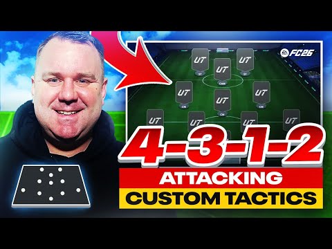 FC26 - (*ATTACKING*) THE BEST 4312 CUSTOM TACTICS AND PLAYER ROLES!!
