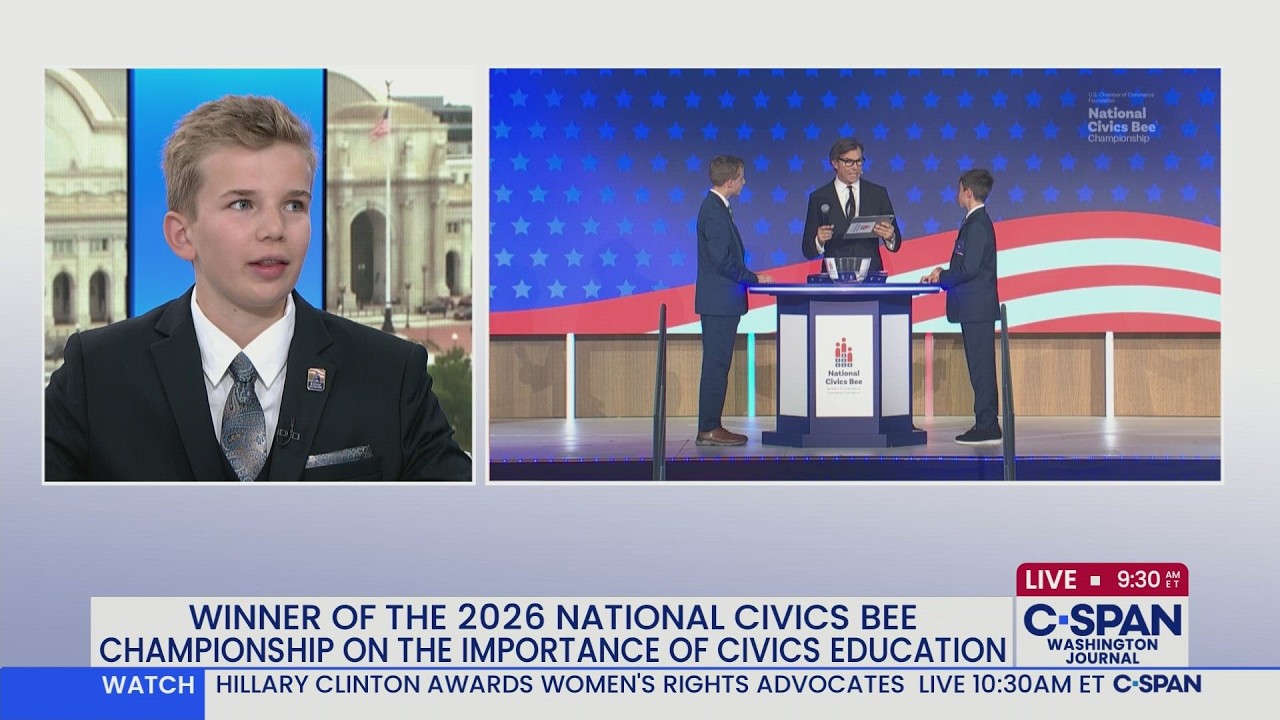 Video: Peter Daniell of Colorado Wins 2026 National Civics Bee and $100,000 Prize