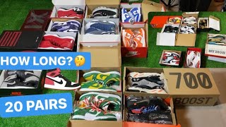 How Long Did It Take To Sell 20 Pairs Of Shoes?! (A Day In The Life Of A SNEAKER RESELLER Part 21.)