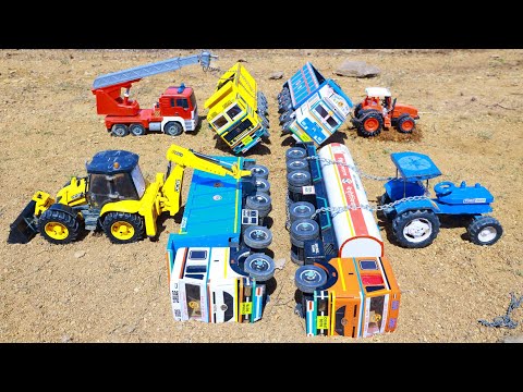BharatBenz Tata Dumper Ashok Leyland Petrol Tanker Tipper Accident Pulling Jcb Tractor Crane ? CSToy