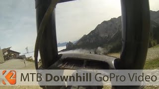 preview picture of video 'MTB Downhill vom Breitenberg (Pfronten im Allgäu) GoPro HERO3'