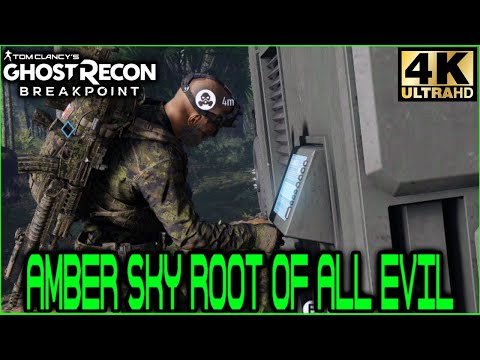 Ghost Recon Breakpoint Operation Amber Sky: Mission 7 - Root of All Evil Gameplay 4K No Commentary