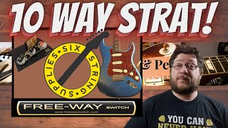 Video thumbnail for 10 Amazing Strat Tones - Six String Supplies & Free-Way 10 5B5-01 Blade Switch by Matt's GA&P