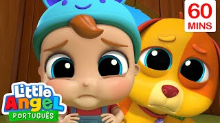 Oh não, Bebê João, o Bingo está doente! | Músicas Infantis em Português 🎵 | Little Angel Brasil