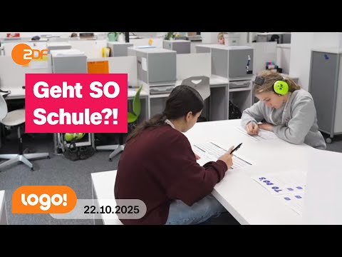 Am Gymnasium Mainz-Mombach wählen Kinder selbst, was sie lernen | logo! Nachrichten vom 22.10.25