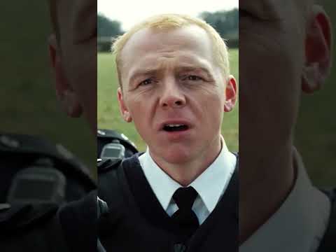 Simon Pegg Needs Translation #HotFuzz #shorts