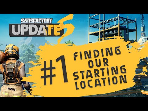 Finding a Starting Location - Satisfactory Multiplayer with Friends - Episode 1