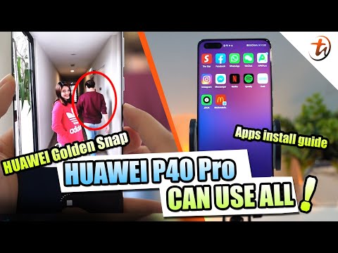 HUAWEI P40 Pro Golden Snap feature and APP Installation guide!