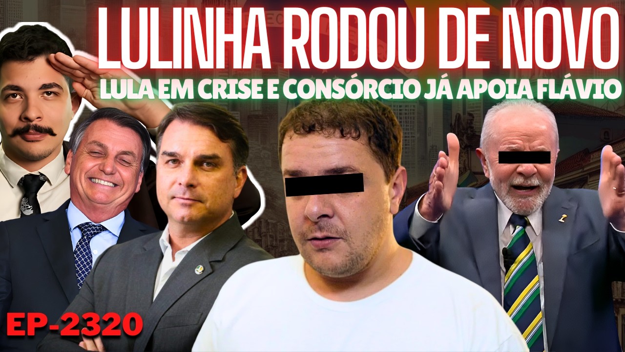 Lulinha RODOU de NOVO + Lula em CRISE e CONSÓRCIO Já APOIA Flávio + Figueiredo, Allan e os Amigues.