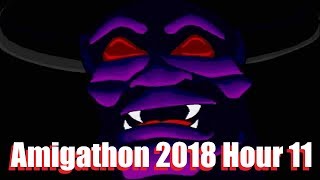 Amigathon Hour 11 featuring Microleague Wresting, Stunt Car Racer, and Mikro Mortal Tennis!!!