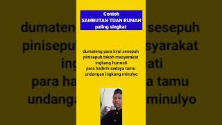 Download lagu Contoh SAMBUTAN TUAN RUMAH paling singkat #shorts mp3