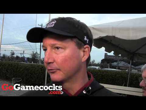 G.A. Mangus after Dec. 19 Gamecocks practice