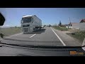 DN1 E68 Romania Brasov To Sibiu Near Crash With Truck Rush Behind The Wheel